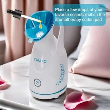 KINLITO Ionic Facial Steamer for Deep Cleansing Skin