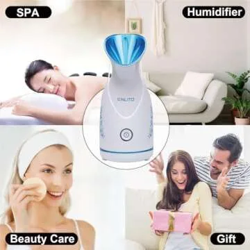 KINLITO Ionic Facial Steamer for Deep Cleansing Skin