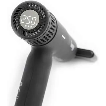 Luxury Digital Hair Dryer with Diffuser & Heat Settings