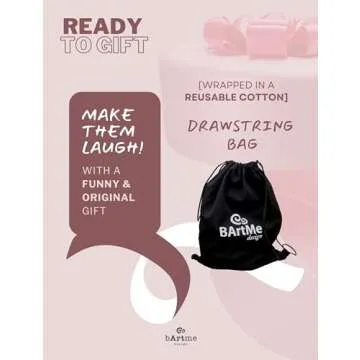 BARTME DESIGN Chef Daddy Kitchen Apron - Reusable Gift Bag - Cooking BBQ Grilling Dads - 100% Cotton