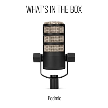 RODE PodMic Dynamic Broadcast Microphone for Podcasters