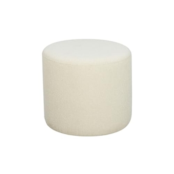 Elegant Wentworth Ottoman: Stylish Boucle Footrest & Seat for Any Room