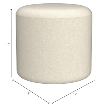 Stylish Wentworth Ottoman Boucle Footrest Seat for Any Room