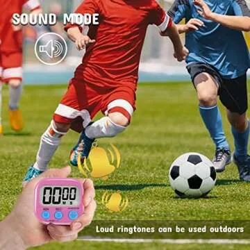 Colorful Digital Timer Set - Versatile 4-Pack for Any Activity