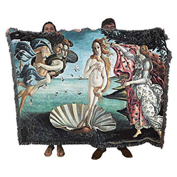 Pure Country Weavers Birth of Venus Blanket Woven Tapestry Gift