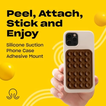 OCTOBUDDY MAX Silicone Suction Phone Case Hands-Free Grip