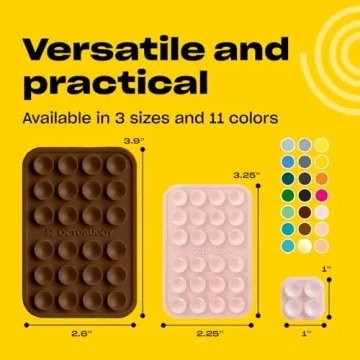 OCTOBUDDY MAX Silicone Suction Phone Case Hands-Free Grip