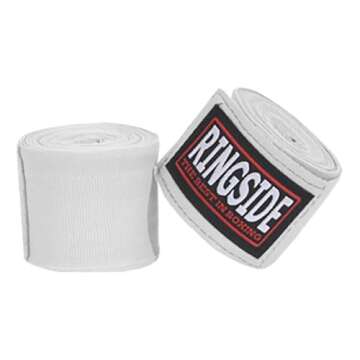 Ringside Mexican Style Boxing Hand Wraps – Durable 180-Inch, White