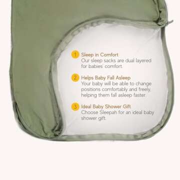 Baby Sleep Sack: Soft Eco-friendly Comfort for Toddlers