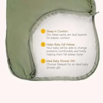 Baby Sleep Sack: Soft Eco-friendly Comfort for Toddlers