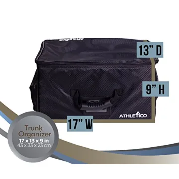 Athletico Golf Trunk Organizer Durable Spacious Storage