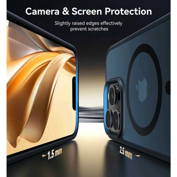 Magnetic iPhone 13 Pro Case with 16FT Drop Protection