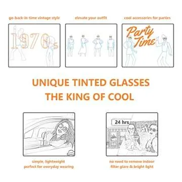 Freckles Mark Retro 70s Sunglasses for Stylish UV Protection