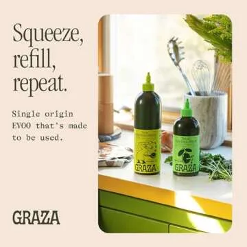 Graza Sizzle & Drizzle Extra Virgin Olive Oil Duo Set