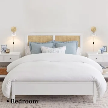 Shenmoyl Vintage Battery Operated Wall Sconce for Any Room