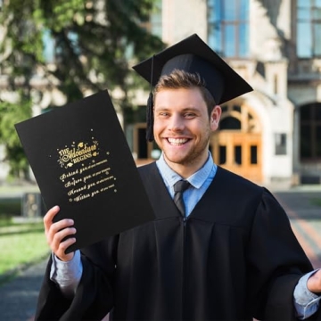 Stylish Sayglossy Graduation Guest Book Set with Pens