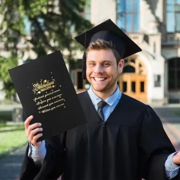 Stylish Sayglossy Graduation Guest Book Set with Pens