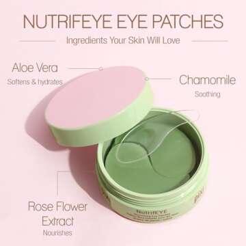 Pixi NutrifEYE Rose Eye Patches for Tired Eyes