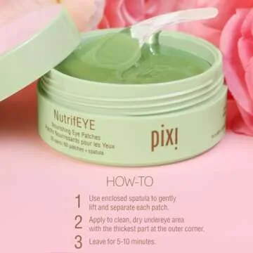 Pixi NutrifEYE Rose Eye Patches for Tired Eyes