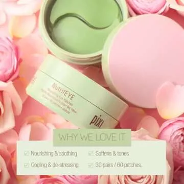 Pixi NutrifEYE Rose Eye Patches for Tired Eyes