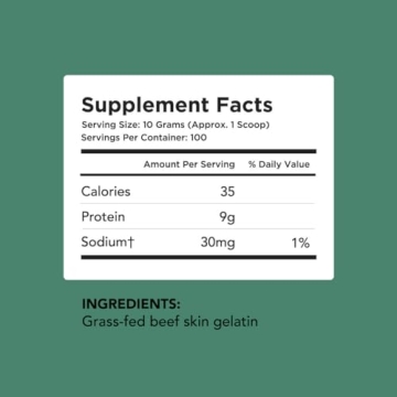 AMANDEAN Premium Gelatin Powder for Skin and Gut Health