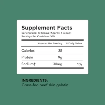 AMANDEAN Premium Gelatin Powder for Skin and Gut Health