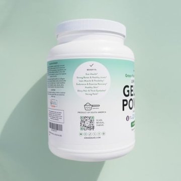 AMANDEAN Premium Gelatin Powder for Skin and Gut Health