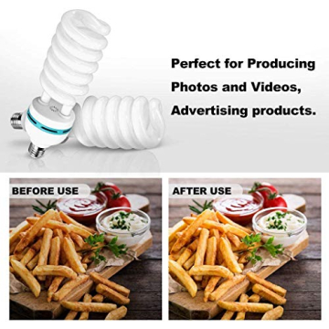 CRAPHY Professional Photo Studio Soft Box Lights Kit