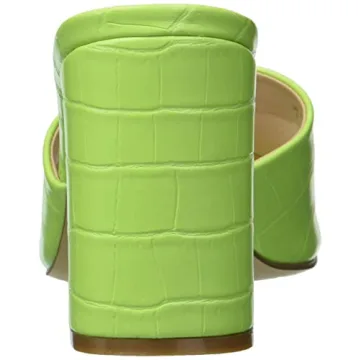 Stylish The Drop High Block Heeled Mule Sandals for Women