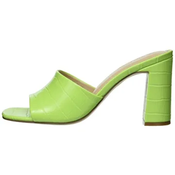 Stylish The Drop High Block Heeled Mule Sandals for Women