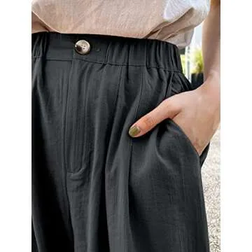Shop Milumia Casual High Waist Tapered Pants for Women
