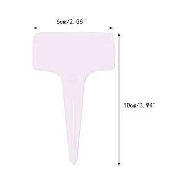 Buy KINGLAKE Waterproof Plastic Plant Labels - 100 Pcs