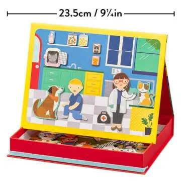 Pet Hospital Magnetic Play Scene - Eco-Friendly Fun
