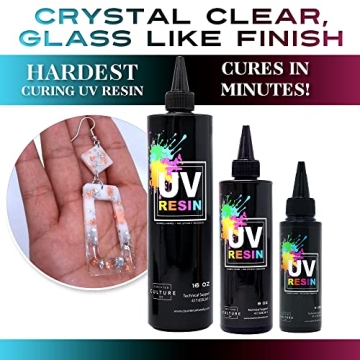 Counter Culture DIY Clear UV Resin Bundle for Quick Crafting