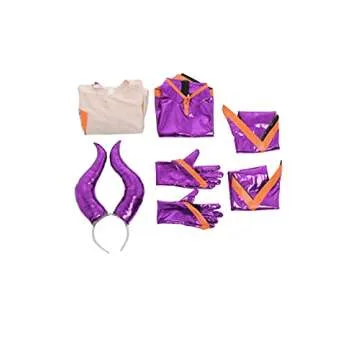 miccostumes Women's Deluxe Mount Lady Cosplay Costume With Foam Horns (M)