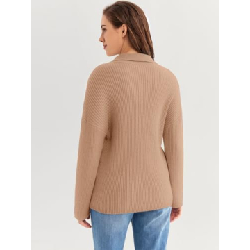 LILLUSORY Women's Cozy Oversized Cardigan for Fall