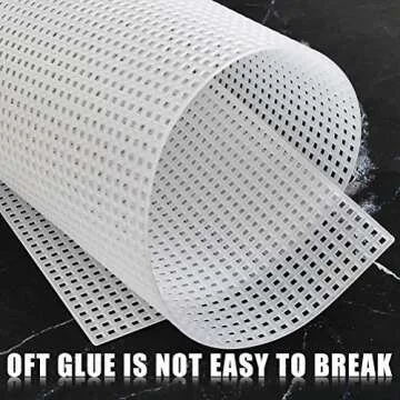 BUYGOO 20 Pack Plastic Canvas Sheets for Crafts