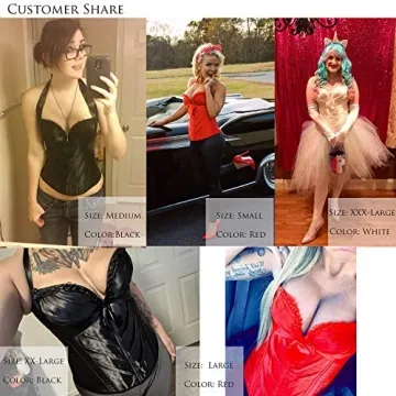 Alivila.Y Women's Halter Corset for Bridal Fashion