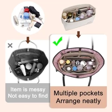 Doxo Purse Organizer Insert for Handbags & Totes - 7 Sizes Available