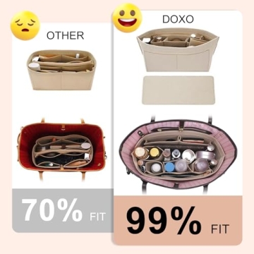 Doxo Purse Organizer Insert for Handbags & Totes - 7 Sizes Available
