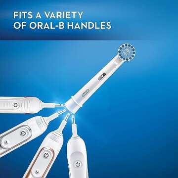 Oral-B Sensitive Gum Care Replacement Brush Heads for an Oral-B Electric Toothbrush, Pack of 5