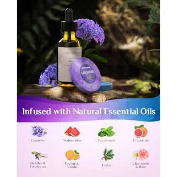 POPCHOSE Shower Steamers Aromatherapy - 8 Pack Shower Bombs for Self Care & SPA - Birthday Gifts for...