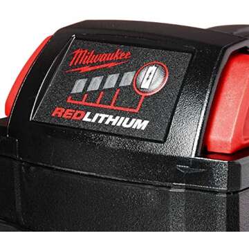 Milwaukee M18 Redlithium 5.0Ah Battery Pack for Power Tools