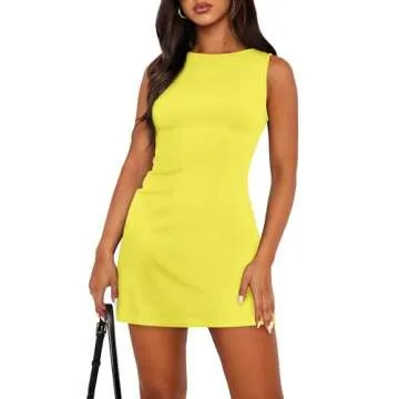 WIHOLL Women’s Mini Dress – Stylish & Versatile for Summer