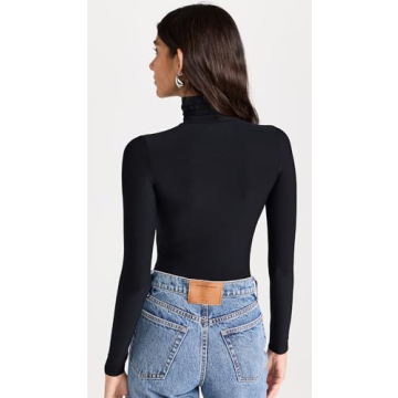 Commando Butter Turtleneck Bodysuit Midnight Soft Stretchy Comfort