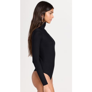 Commando Butter Turtleneck Bodysuit Midnight Soft Stretchy Comfort