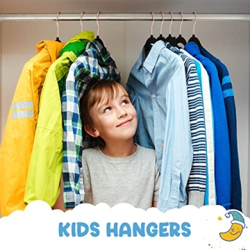 Premium House Day Velvet Kids Hangers for Quality Organization