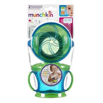 Munchkin Two Snack Catchers, Colors May Vary