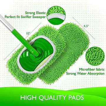 Yicotira Reusable Mop Pads - Clean Floors Sustainably
