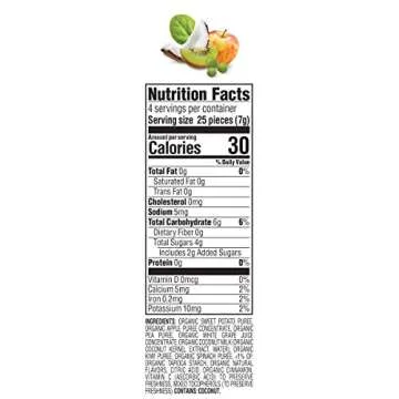 Happy Baby Organics Creamies Fruit & Veggie Snacks